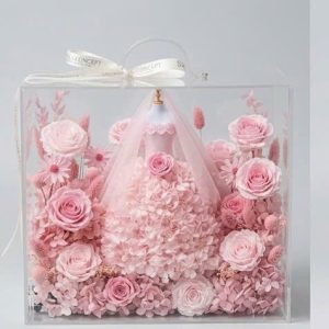 Hộp Hoa Váy Cưới – Thiết Kế Hoa Tươi Nghệ Thuật, Quà Tặng Sang Trọng